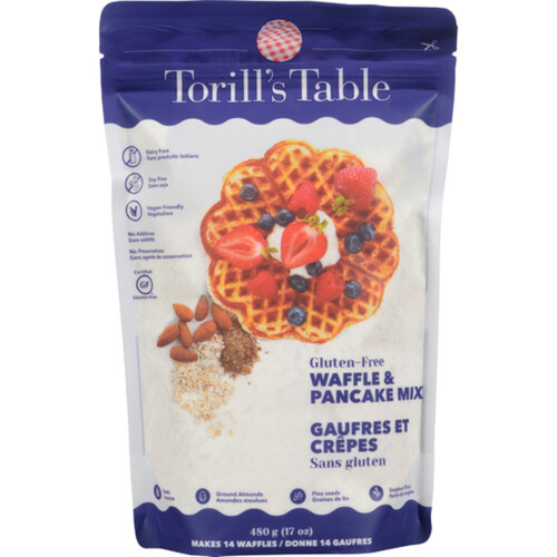 Torill's Table Gluten-Free Waffle Mix 480 g