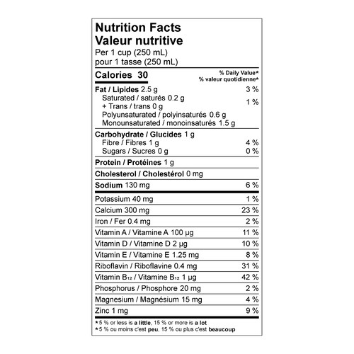 Earth's Own Unsweetened Organic Almond Milk Alternative Original 1.75 L