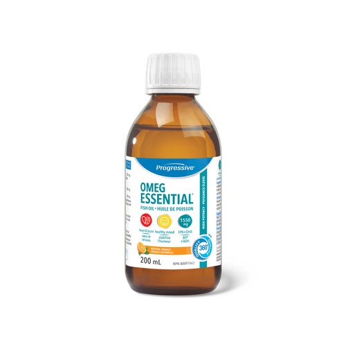 Progressive Omeg Essential Liquid Fish Oil Orange 200 ml