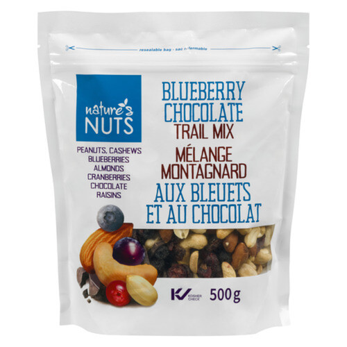 Nature's Nuts Trail Mix Blueberry Chocolate 500 g