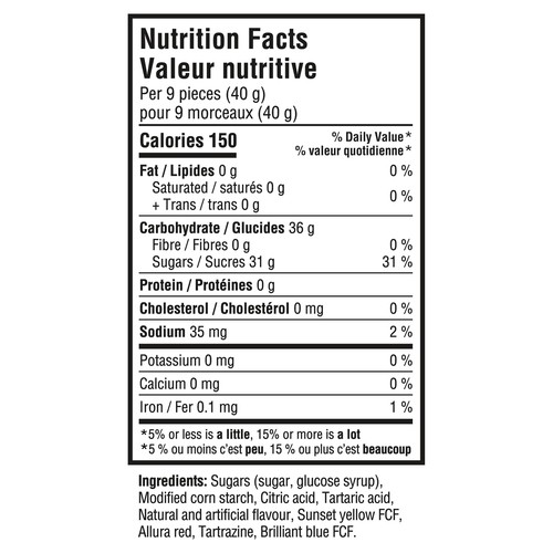 Maynards Candy Fuzzy Peach Blends 154 g