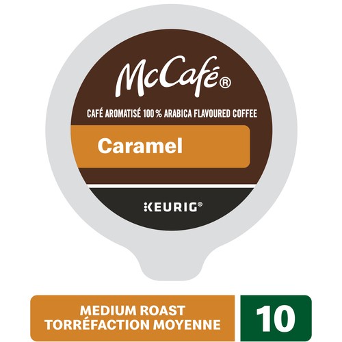 McCafé Coffee Pods Medium Roast Caramel 10 K-Cups 104 g