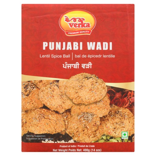 Verka Lentil Spice Ball Punjabi Wadi 400 g