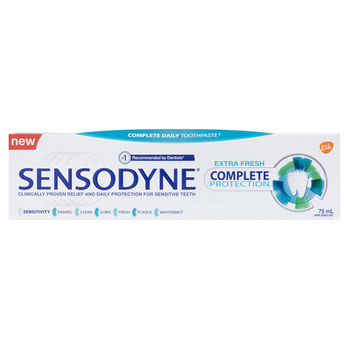 Sensodyne Toothpaste Complete Extra Fresh 75 ml