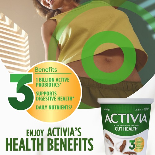 Activia 2.2% Probiotics Yogurt Coconut 650 g
