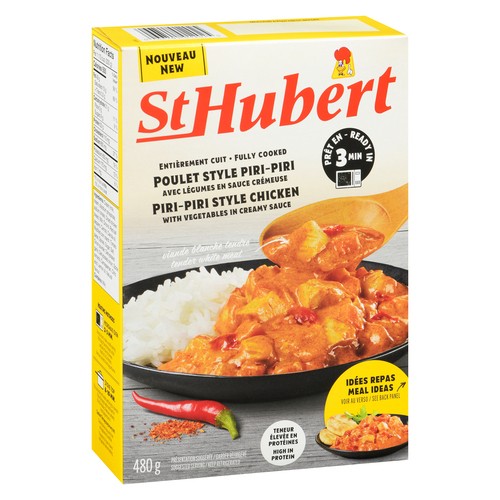 St-Hubert Piri-Piri Style Chicken With Vegetables In Creamy Sauce 480 g