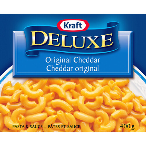 Kraft Deluxe Macaroni & Cheese Original Cheddar 400 g