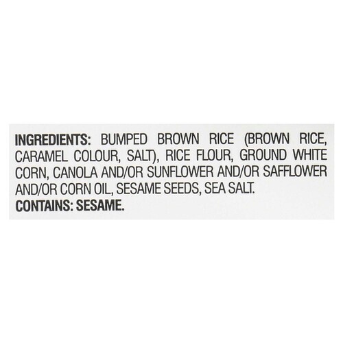 Riceworks Brown Rice Snacks Sea Salt 155 g