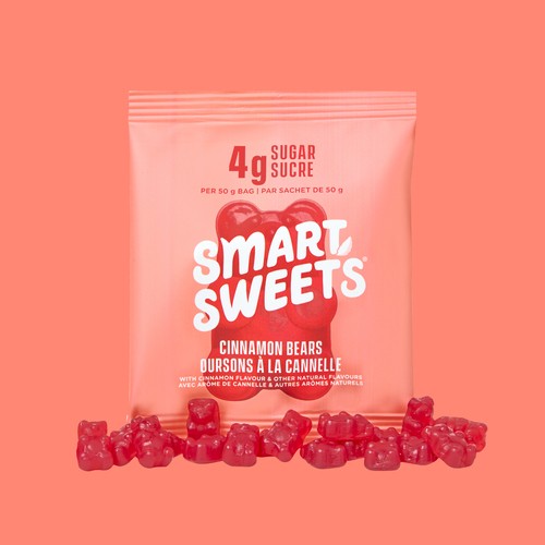 SmartSweets Candy Cinnamon Bears 50 g
