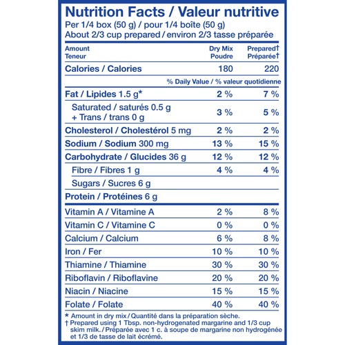 Kraft Dinner Macaroni And Cheese White Cheddar 200 g
