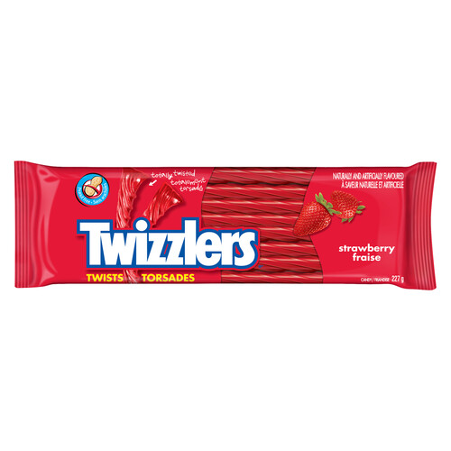 Twizzlers Twists Candy Strawberry 227 g