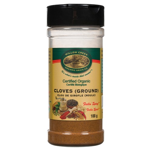 Willow Creek Organic Grain Organic Ground Cloves 100 g