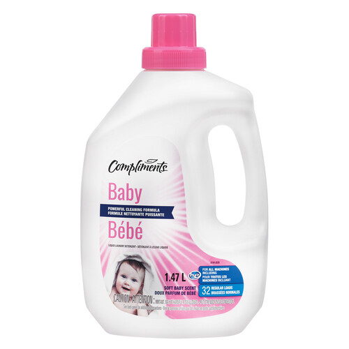 Compliments Baby Laundry Detergent Liquid 1.47 L