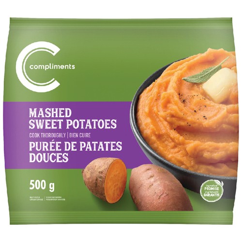 Compliments Frozen Mashed Sweet Potato 500 g
