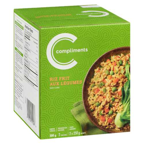 Compliments Fried Rice Vegetable 500 g (frozen)