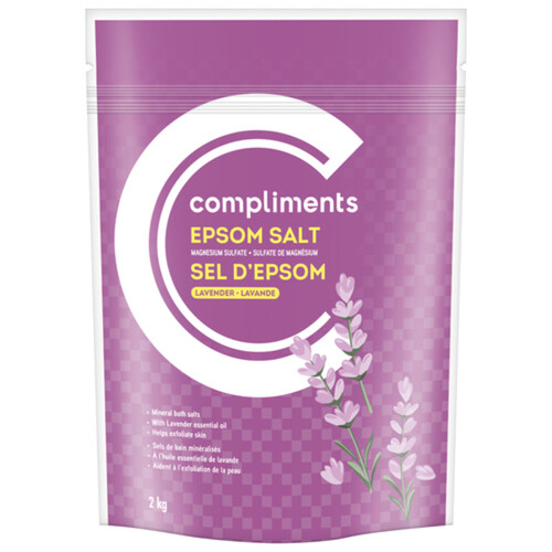 Compliments Epsom Salt Lavendar 2 kg