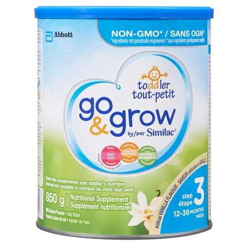 Similac Go & Grow Infant Formula Powder Vanilla 850 g