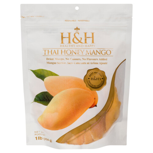 H&H Healthy & Happy Thai Honey Mango Dried Fruit 454 g