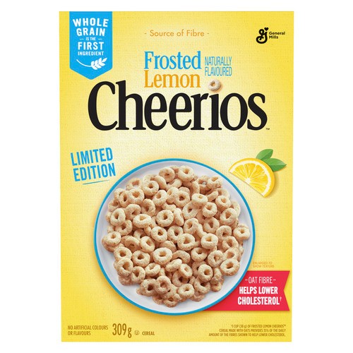 Cheerios Cereal Frosted Lemon 309 g
