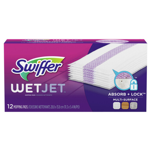 Swiffer Wet Jet Mopping Pads Refill 12 Pack