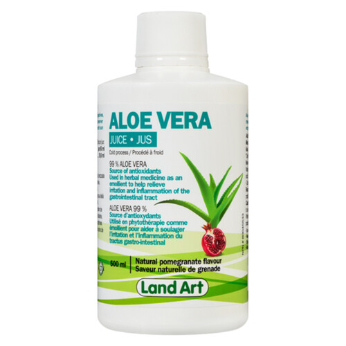 Land Art Aloe Vera Juice Pomegranate 500 ml