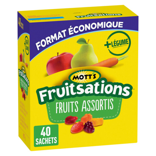 Mott's Fruitsations + Veggie Gluten Free Snacks Assorted Fruit 907 g