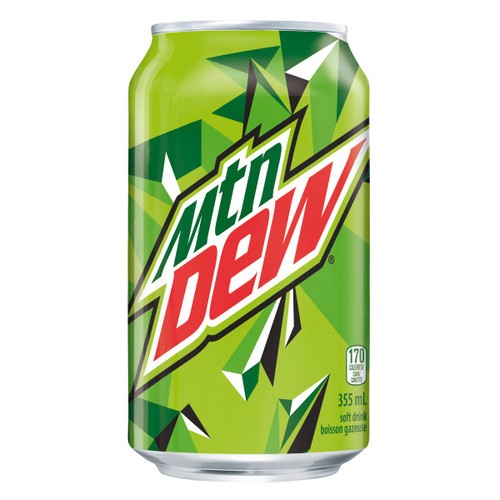 Mountain Dew Soft Drink 355 ml