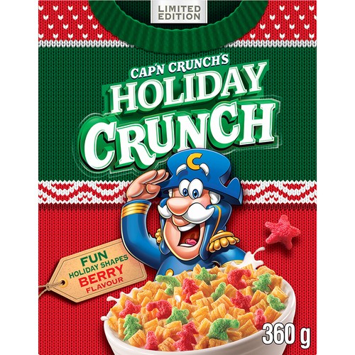 Cap'n Crunch Cereal Holiday Crunch 360 g