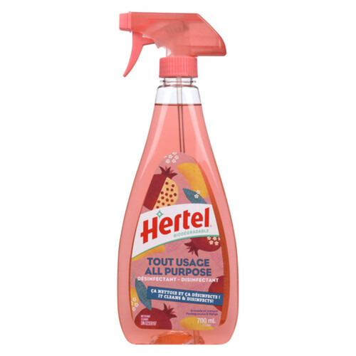 Hertel Desinfectant Cleaner Pomegranate Mango All Purpose 700 ml