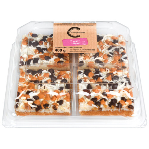 Compliments 7 Layer Dessert Squares 400 g