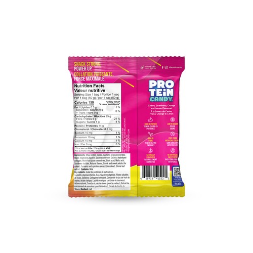 Protein Candy Classic Fruit 50 g