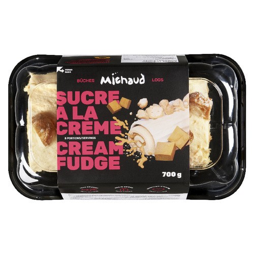 Michaud Sugar Cream  Log 8 inch 700 g (frozen)