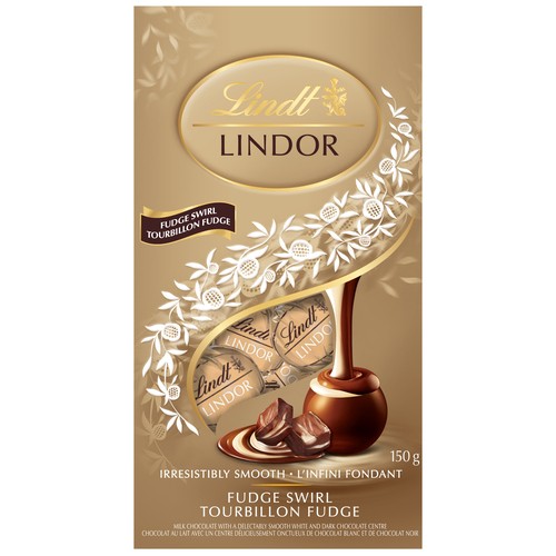 Lindt Lindor Chocolate Fudge Swirl 150 g