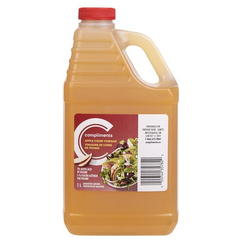 Compliments Vinegar Apple Cider 1 L