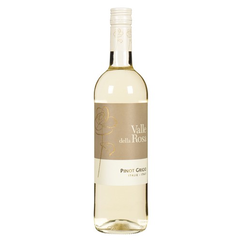 Valle Della Rosa White Wine Italian Pinot Grigio 750 ml (bottle)