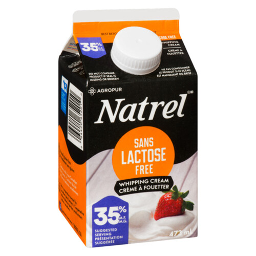 Voilà Online Grocery Delivery Natrel Lactose Free 35 Whipping