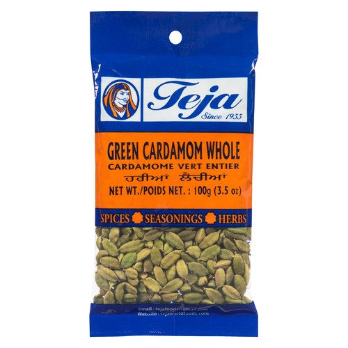 Teja Spice Green Cardamom Whole 100 g