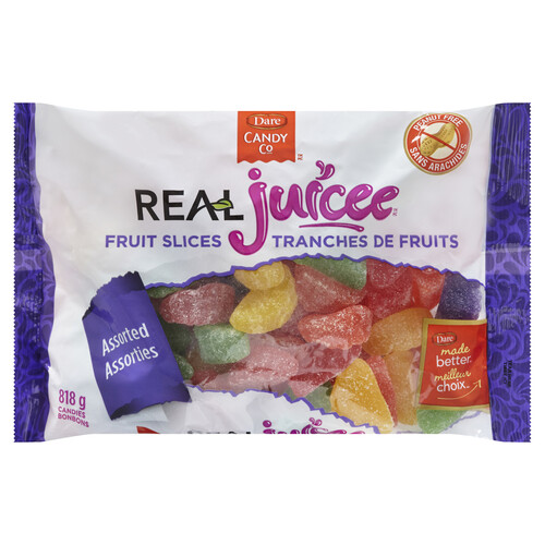 Dare Real Juicee Candy Fruit Slices 818 g - Voilà Online Groceries & Offers