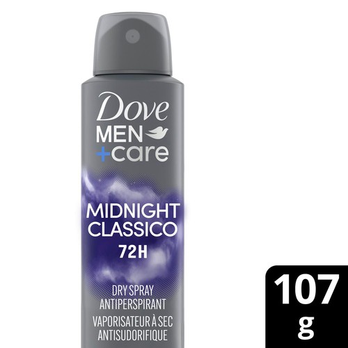 Dove Men+Care Dry Spray Antiperspirant Midnight Classico 107 g