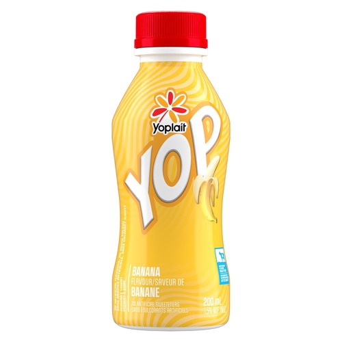 Yoplait Yop 1.5% Drinkable Yogurt Banana 200 ml (bottle)