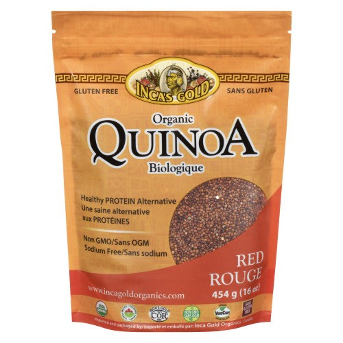 Inca's Gold Organic Quinoa Red 454 g