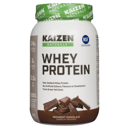 Kaizen Naturals Whey Protein Decadent Chocolate Powder 840 g