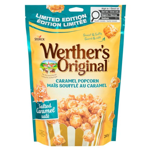 Werther's Original Popcorn Salted Caramel 260 g