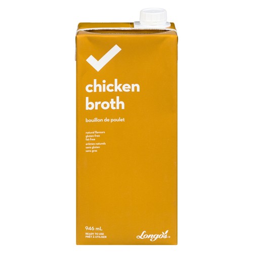 Longo's Essentials Chicken Broth 946 ml