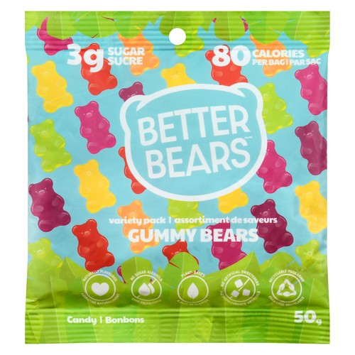 Better Bears Gummy Bears Variety Pack 50 g