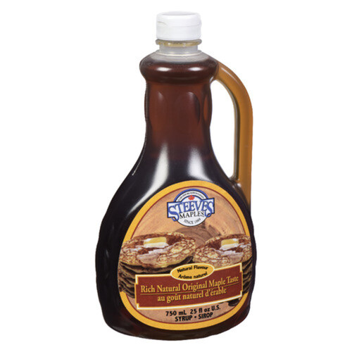 Steeves Maples Syrup Rich Natural Original Maple Taste 750 ml