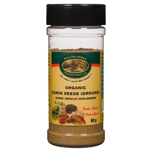 Willow Creek Organic Cumin Seeds Ground 80 g