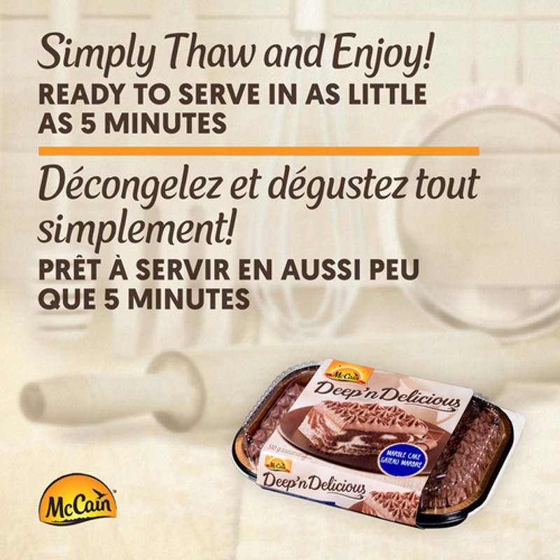 Exfoliant Moussant Jumbo Gâteau Mc Cain main image 1