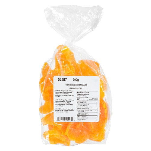 Johnvince Foods Mango Slices Dry 200 g