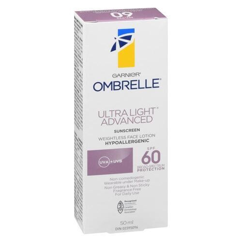 Garnier Ombrelle Ultra Light Advanced Sunscreen SPF 60 50 ml